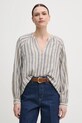 Mos Mosh bluza din in bej 168250