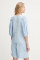 Одежда Льняная блузка Mos Mosh 160160 голубой