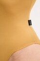 MUUV. body żółty skinny.bodysuit
