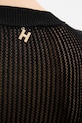 Silvian Heach pulover GHIDICI GPP25301MA negru