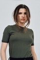 Oblečenie Bavlnené tričko MUUV. bluzka.BASIC zelená