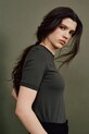 MUUV. tricou din bumbac bluzka.BASIC turcoaz