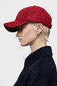 Tous czapka z daszkiem wełniana TEXTIL czerwony 2002138517