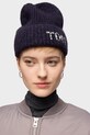 Tous czapka z domieszką wełny TEXTIL granatowy 2002203933