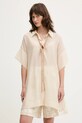Blugirl Blumarine koszula klasyczny beżowy RA5124.T2948
