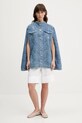 Πουκάμισο Blugirl Blumarine PA5014.D0001 μπλε ZS25