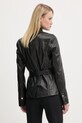 Îmbrăcăminte jeansrl Blumarine geaca de piele RA5087.P0356 negru