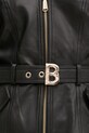 jeansrl Blumarine geaca de piele RA5087.P0356 negru
