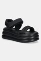 GOE sandale de piele piele negru RR2N4117