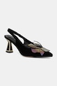 GOE tacchi in pelle scamosciata stiletto nero RR2N4220