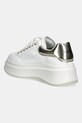 Obuwie GOE sneakersy skórzane NN2N4031 biały