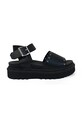 Altercore sandale Aura.black platformă negru Aura.black