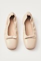 Kožené balerínky Alohas Freya S100503.03 béžová SS25