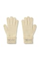 Ръкавици с вълна Tous TEXTIL с вълна бежов 2002204001