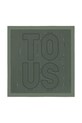 Tous scialle in seta TEXTIL tessuto verde 2002200840