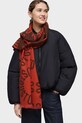Tous szalik z domieszką wełny TEXTIL pomarańczowy 2002203209