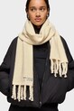 Akcesoria Tous szalik z domieszką wełny TEXTIL 2002203301 beżowy