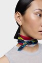Akcesoria Tous chusta jedwabna TEXTIL 2002203433 granatowy