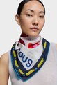 Tous chusta jedwabna TEXTIL granatowy 2002203433