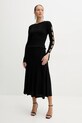 Silvian Heach fusta GHIRDIM GPP25302GO negru ZS25