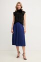 Silvian Heach fustă GISCA GPP25442LO bleumarin ZS25