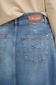 Mos Mosh fustă din denim albastru 170140