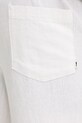 Lněné kalhoty Solid ALLAN bílá 21108254.110601