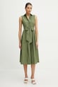 Haljina Silvian Heach PORDERO bez uzorka zelena GPP25450VE