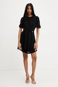 Silvian Heach rochie SAGHINI GPP25380VE negru ZS25