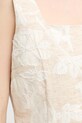Blugirl Blumarine rochie din amestec de in RA5131.T2942 bej