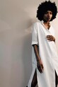 Šaty MUUV. oversize béžová long.dress.TUNIC