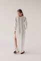 MUUV. rochie de plaja bej sukienka.dl.AU.CROCHET