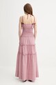 Îmbrăcăminte Alohas rochie din bumbac Masami R100944 roz