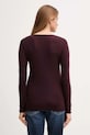 Odzież Mos Mosh sweter wełniany 168080 fioletowy