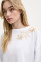 Blugirl Blumarine felpa bianco RA5183.F0962