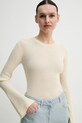 Day Birger et Mikkelsen maglione con aggiunta di lino Teran beige DAY65243760