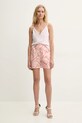 Silvian Heach pantaloni scurti din bumbac PUJENI GPP25365SH roz ZS25