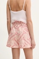 Îmbrăcăminte Silvian Heach pantaloni scurti din bumbac PUJENI GPP25365SH roz