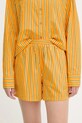 Silvian Heach pantaloni scurți din bumbac TAIR bumbac portocaliu GPP25445SH