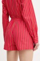 Îmbrăcăminte Silvian Heach pantaloni scurți din bumbac TAIR GPP25445SH roz