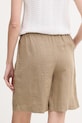 Odzież Mos Mosh szorty damskie lniane 168480 beżowy