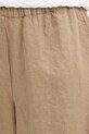 Mos Mosh szorty damskie lniane beżowy 168480