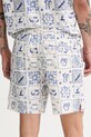Îmbrăcăminte Solid pantaloni scurți din in LIAM 21108656.194010 bleumarin
