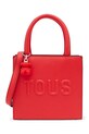 Kabelka Tous BRENDA imitácia kože červená 2002106617