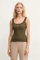 Top Silvian Heach ZAUKA slim zelená GPP25035TO