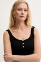 Silvian Heach top ZAUKA GPP25035TO nero