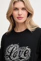 Silvian Heach tricou INAMIS negru GPP25431TS