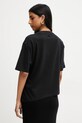 Oblečenie Bavlnené tričko Silvian Heach SILKE GPP25097TS čierna