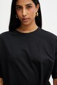 Silvian Heach tricou din bumbac SILKE negru GPP25097TS