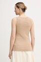 Oblečení Mos Mosh vesta dámská s příměsí kašmíru 168700 béžová